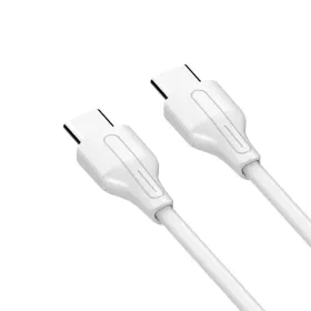 USB Data kabl LDNIO LC132-C 65W Type C na Type C beli 2m.