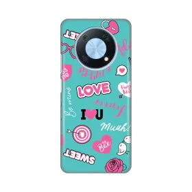 Silikonska futrola - maska print za Huawei nova Y90 Love.