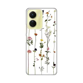 Silikonska futrola - maska print Skin za Vivo Y16 Flower.