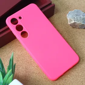 Futrola - maska Teracell Giulietta za Samsung S916B Galaxy S23 Plus mat pink.