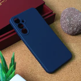 Futrola - maska Teracell Giulietta za Samsung A546B Galaxy A54 5G mat tamno plava.