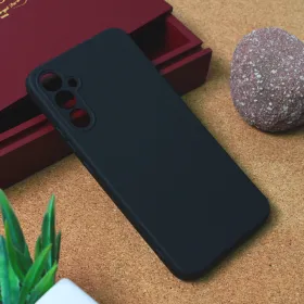Futrola - maska Teracell Giulietta za Samsung Galaxy A34 5G 5G mat crna.