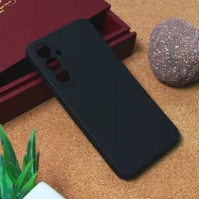 Futrola - maska Teracell Giulietta za Samsung A546B Galaxy A54 5G mat crna.