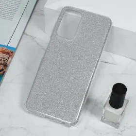 Futrola - maska Crystal Dust za Samsung A235 Galaxy A23/A236 Galaxy A23 5G srebrna.