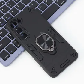 Futrola - maska Cube Ring za Samsung S916 Galaxy S23 Plus crna.