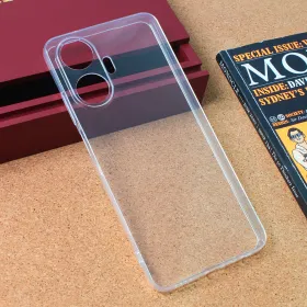 Silikonska futrola - maska Ultra Thin za Realme C55 Transparent.