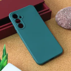 Futrola - maska Teracell Giulietta za Samsung A546B Galaxy A54 5G mat zelena.