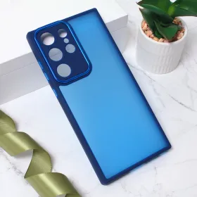 Futrola - maska Shining Camera za Samsung Galaxy S23 Ultra plava.