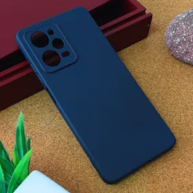 Futrola - maska Teracell Giulietta za Xiaomi Redmi Note 12 5G (EU) mat tamno plava.