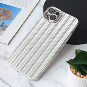 Futrola - maska Shining Line za iPhone 14 Plus 6.7 siva.