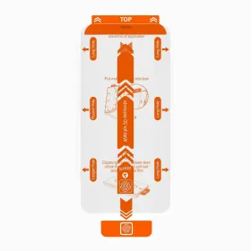 Zaštino staklo (glass) 2.5D dust free za iPhone 12 Pro Max 6.7 crni.