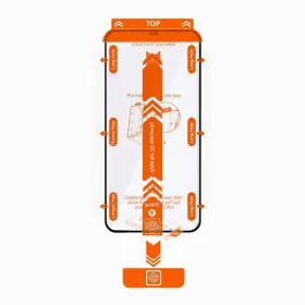 Zaštino staklo (glass) 2.5D dust free za iPhone XR/11 6.1 crni.