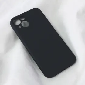 Futrola - maska Teracell Soft Velvet za iPhone 13 6.1 crna.