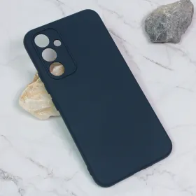 Futrola - maska Nano Silikon za Samsung Galaxy A34 5G 5G tamno plava.