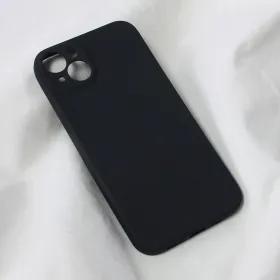 Futrola - maska Teracell Soft Velvet za iPhone 14 Plus 6.7 crna.