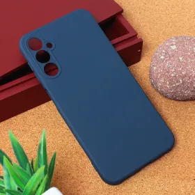 Futrola - maska Teracell Giulietta za Samsung A245 Galaxy A24 4G mat tamno plava.