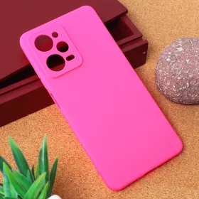 Futrola - maska Teracell Giulietta za Xiaomi Redmi Note 12 Pro 5G (EU) mat pink.