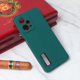 Futrola - maska Soft Silicone za Xiaomi Redmi Note 12 Pro 5G (EU) zelena.