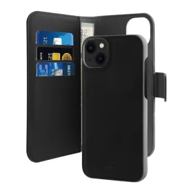 Futrola - maska Puro novcanik 2u1 za iPhone 14/13 6.1 crna.