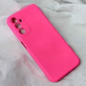 Futrola - maska Teracell Soft Velvet za Samsung A145R/A146B Galaxy A14 4G/5G pink.