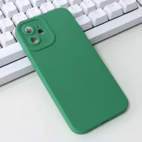 Futrola - maska Silikon Pro Camera za iPhone 12 6.1 zelena.