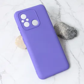 Futrola - maska Nano Silikon za Xiaomi Redmi 12C ljubicasta.