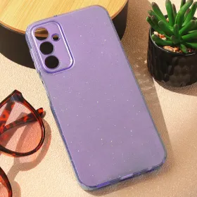 Futrola - maska Sparkle Dust za Samsung A245 Galaxy A24 4G 4G/5G ljubicasta.