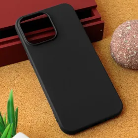 Futrola - maska Teracell Giulietta za iPhone 15 Pro Max 6.7 mat crna.