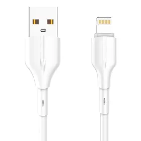 USB Data kabl LDNIO LS841 25W Fast iPhone lightning beli 1m.