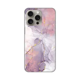 Silikonska futrola - maska print za iPhone 15 Pro Max 6.7 Pink Marble.