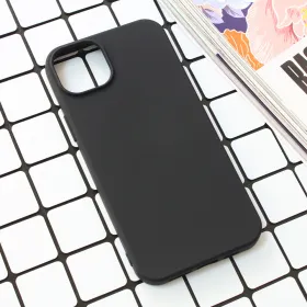 Futrola - maska Nano Silikon za iPhone 15 Plus 6.7 crna.