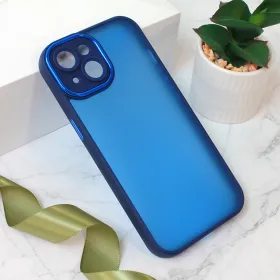 Futrola - maska Shining Camera za iPhone 15 6.1 plava.