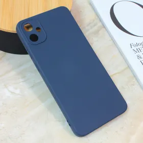 Futrola - maska Teracell Giulietta za Samsung A055 Galaxy A05 mat tamno plava.