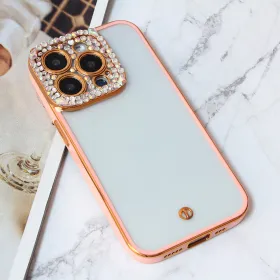 Futrola - maska Cirkon Camera za iPhone 15 Pro 6.1 roze.