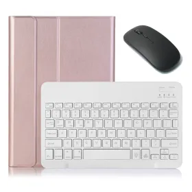 Futrola - maska sa tastaturom i misem za iPad 10.2 2019/2020/2021 roze.