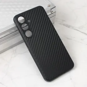 Futrola - maska Carbon fiber za Samsung S921B Galaxy S24 crna.