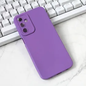 Futrola - maska Silikon Pro Camera za Samsung A156 Galaxy A15 5G ljubicasta.