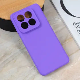 Futrola - maska Teracell Giulietta za Xiaomi 14 Pro mat ljubicasta.