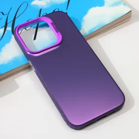 Futrola - maska Clear za iPhone 15 Pro 6.1 ljubicasta.