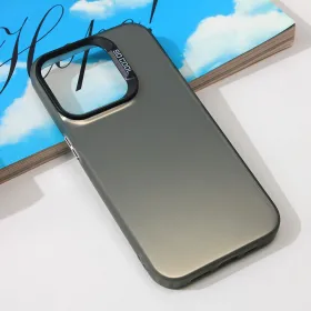 Futrola - maska Clear za iPhone 15 Pro 6.1 crna.