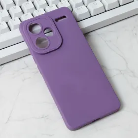 Futrola - maska Silikon Pro Camera za Xiaomi Redmi Note 13 Pro Plus (EU) ljubicasta.