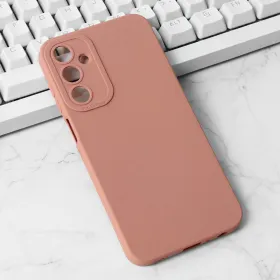 Futrola - maska Silikon Pro Camera za Samsung A256B Galaxy A25 roze.