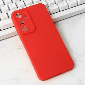 Futrola - maska Silikon Pro Camera za Samsung A556 Galaxy A55 5G crvena.