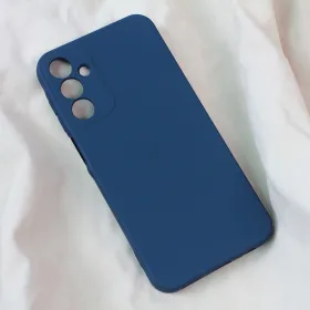 Futrola - maska Teracell Soft Velvet za Samsung A156 Galaxy A15 5G tamno plava.