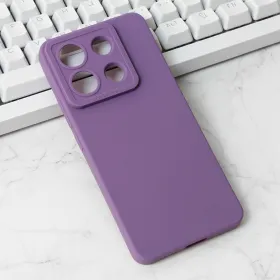 Futrola - maska Silikon Pro Camera za Xiaomi Redmi Note 13 Pro 5G (EU) ljubicasta.