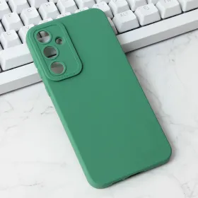 Futrola - maska Silikon Pro Camera za Samsung A556 Galaxy A55 5G zelena.
