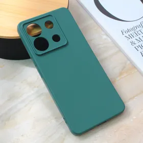 Futrola - maska Teracell Giulietta za Xiaomi Redmi Note 13 Pro 5G (EU) mat zelena.