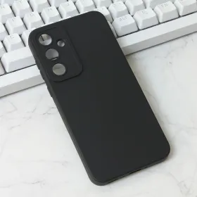 Futrola - maska Silikon Pro Camera za Samsung A356 Galaxy A35 5G 5G crna.
