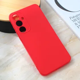 Futrola - maska Teracell Giulietta za Samsung A356 Galaxy A35 5G 5G mat crvena.