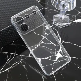 Silikonska futrola - maska Ultra Thin za ZTE Blade A54 Transparent.